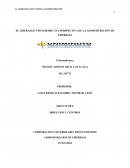 EL LIDERAZGO VISTO DESDE UNA PERSPECTIVA DE LA ADMINISTRACIÓN DE EMPRESAS