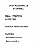 TEMA: LA ECONOMÍA ARGENTINA
