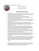 Ejercicios de biologia.