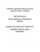 EJEMPLOS DE MÉTODO CIENTÍFICO.