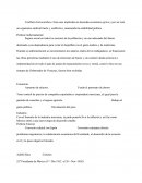 Conflicto Ferrocarrilero. Este caso implicaba un desorden económico grave y por ser este un organismo sindical fuerte y conflictivo, amenazaba la estabilidad política