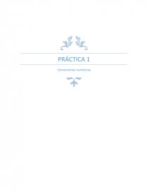 PRÁCTICA 1 Conversiones numéricas. Página 1