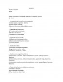 Anotar únicamente el número de pregunta y la respuesta correcta.