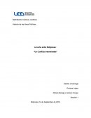 Ensayo la lucha entre religiones.