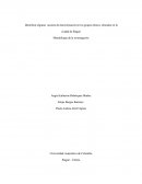 Problema sobre porque se discrimina los grupos étnicos.