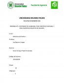 INFORME N°1: CONTENIDO DE HUMEDAD, PESO ESPECÍFICO NATURAL Y PESO ESPECÍFICO RELATIVO DE SOLIDOS.