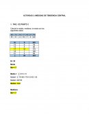 Actividad Medidas de tendencia central