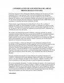 CONSERVACION DE LOS SISTEMAS DE AREAS PROTEGIDAS EN PANAMA