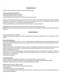 Finanzas bancarias. El Negocio Bancario. Página 1