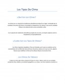 Tipos de clima en México y Tabasco
