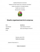 Diseño organizacional de la empresa Dylainnon Producciones C.A
