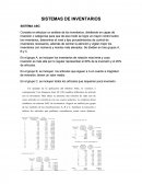 Sistema de inventarios.