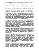 En la lectura de Malinowski y su investigación hacia la comunidad de nativos de Mailu