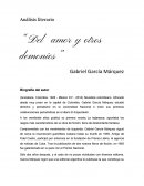 Analisis literario del amor y otros demonios.