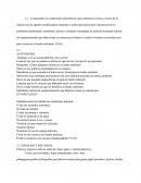 Comprender las condiciones atmosféricas que modifican al clima a través de la relación de los agentes modificadores naturales y artificiales