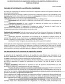 Los determinantes de la negociación colectiva en la argentina. Debates teóricos y evidencias empíricas