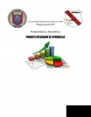Probabilidad y Estadística PRODUCTO INTEGRADOR DE APRENDIZAJE