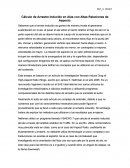 Cálculo de Arrastre Inducido en Alas con Altas Relaciones de Aspecto