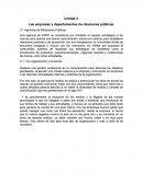 Las empresas y dptos. de RRPP..