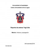 Reporte de antena Yagi-Uda