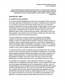 Analisis del libro lagrimas.