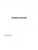 Formato Informe de Auditoría