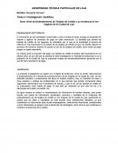 Nivel de Endeudamiento de Tarjetas de Crédito y su incidencia en los hogares de la Ciudad de Loja