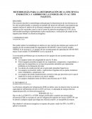 METODOLOGÍA PARA LA DETERMINACIÓN DE LA EFICIENCIA ENERGÉTICA Y AHORRO DE LA ENERGÍA DE UN AC TIPO PAQUETE..
