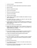 Cuestionario de Derecho . ¿Qué son los valores?