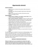 Hipertensión Arterial. MEDIDAS DE PREVENCION PROPUESTAS