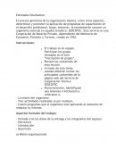 El proceso gerencial de la organización implica, entre otros aspectos, determinar y promover la aplicación de programas de capacitación en el desarrollo profesional.