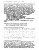 Sistema interaméricano de Derechos Humanos (SIDH)