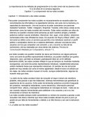 La importancia de los métodos de programación en la vida cotidiana de los jovenes