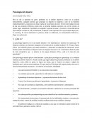 La Gran Psicología del deporte.