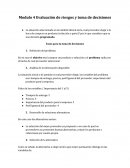 Modulo 4 Evaluación de riesgos y toma de decisiones