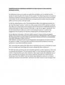 Establishing protocols regarding the explotation of natural resources in less economical developed countries.