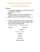 La información contenida en un DVD y discos duros, ¿es software o hardware?.