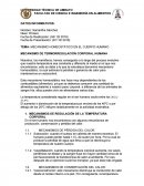 Mecanismo Homeostatico.