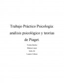 Trabajo Práctico Psicología: análisis psicológico y teorías de Piaget.