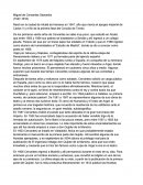 El Gran Miguel de Cervates Saavedra