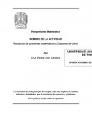 Resolución de problemas matemáticos y Diagrama de Venn