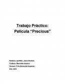 Trabajo Práctico: Película “Precious”