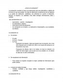 ¿Qué es la evaluación?