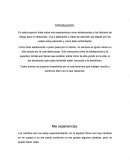 Mis experiencias como adolescentes y los factores de riesgo para mi desarrollo.