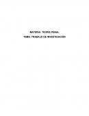 TEMA: TRABAJO DE INVESTIGACIÓN.