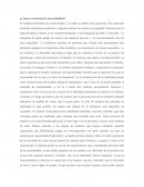 ¿Cómo se construye la masculinidad?