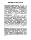 ENSAYO SOBRE EL TEMA DEL EQUIPO #3