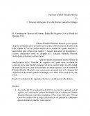 Rectificacion de acta de nacimiento.
