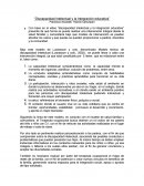 Discapacidad intelectual y la integración educativa