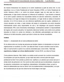 Conocimiento de una institucion.